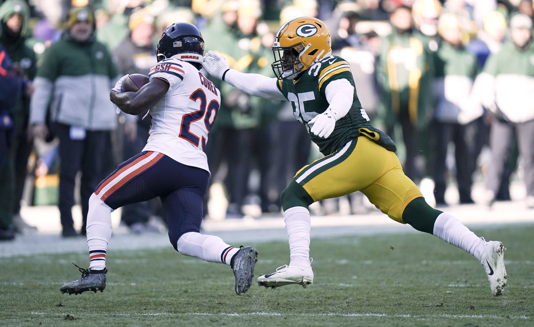 Packers 21, Bears 13